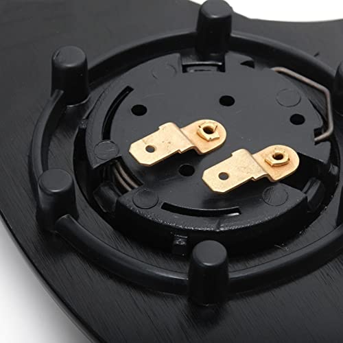 YEHICY 13.8”Suede Leather Racing Steering Wheel Flat Drifting Universal Sports Steering Wheel with Horn Button for Car Sim Driving - Image 3