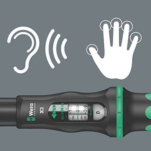 Wera مفتاح عزم Wera Tools Click-Torque X3 20-100 نيوتن متر - Image 4