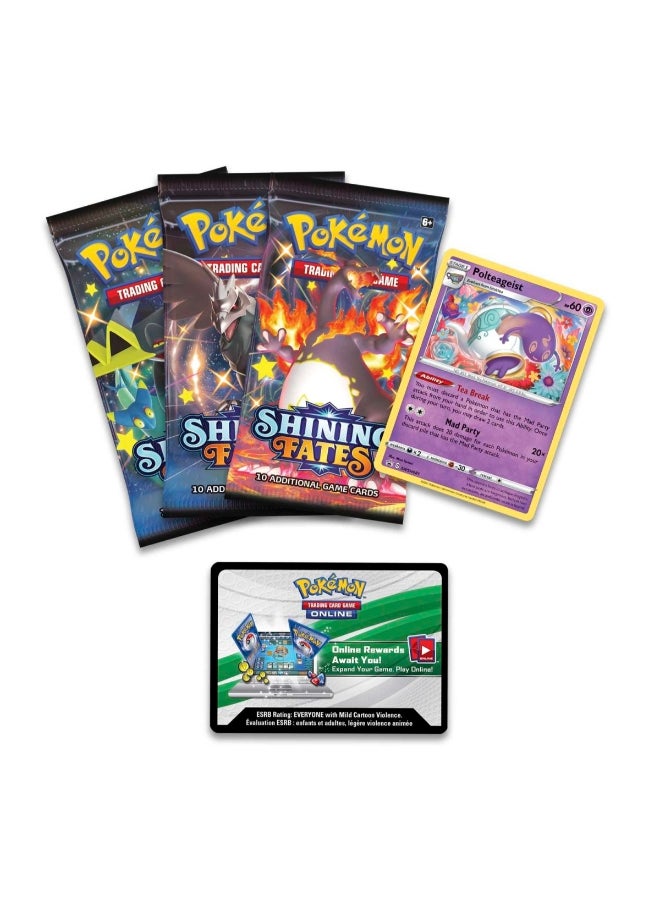 Pokemon Pokémon TCG Sword & Shield—Shining Fates Booster Pack, 10 Trading Cards, Random Assorted Pack Artwork, Collectible Card Game Expansion - Image 3
