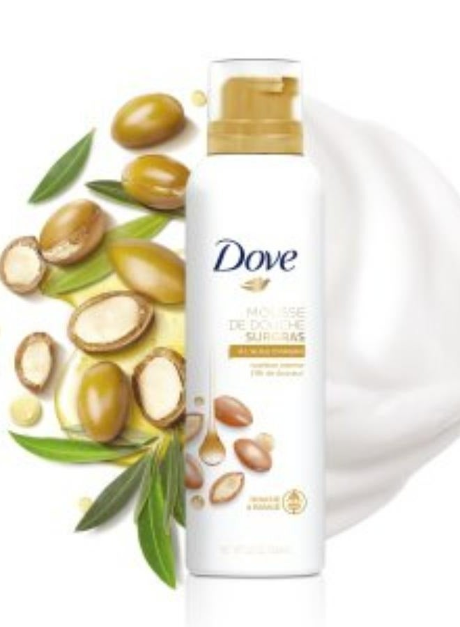 Shower Mousse With Argan Oil Shower And Shave 24h Softness 200 ML