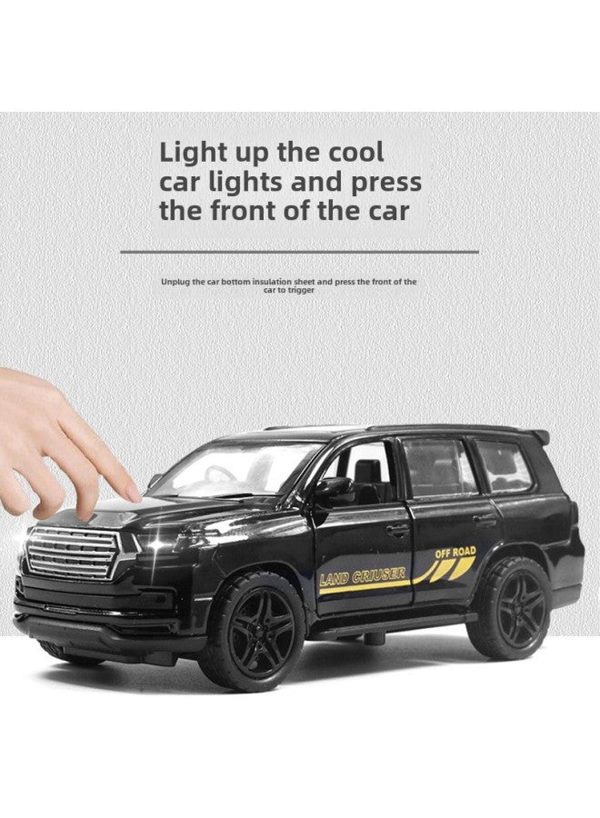(Window Box) Sound And Light Cross-country Alloy Sports Car Model Children's Toys Car Boy Gift Generation-Color:Window Boxes-Sound And Light Edition A5-2 Cool Road Ze Police Car Red  - Image 4