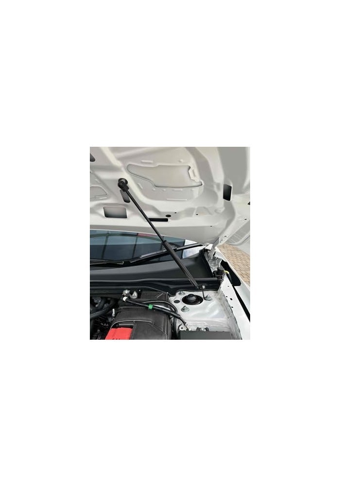 TSUBASA دعامات رفع TSUBASA لسيارة هوندا سيفيك تايب R FL5 2022-2025 غطاء محرك من ألياف الكربون الأمامية مزودة بمخمدات صدمات غازية (2 قطعة) - Image 5