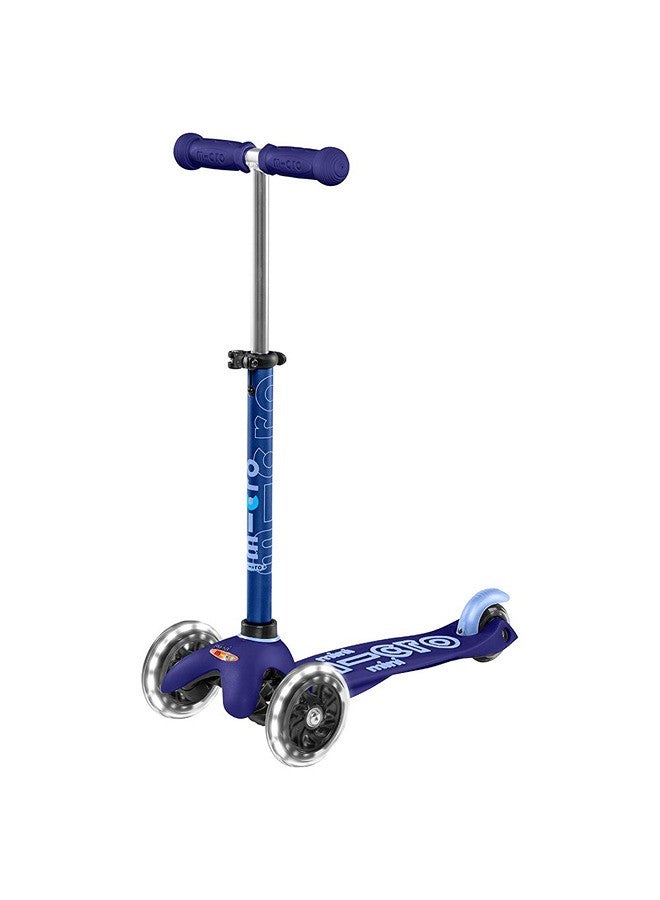 Micro - Kickboard Mini Deluxe LED Scooters - Blue | Scooters | Scooter for Boys | Scooter for Kids | Kids Scooter | Outdoor Scooter| Ride on Scooter | Scooter for Girls - Image 1