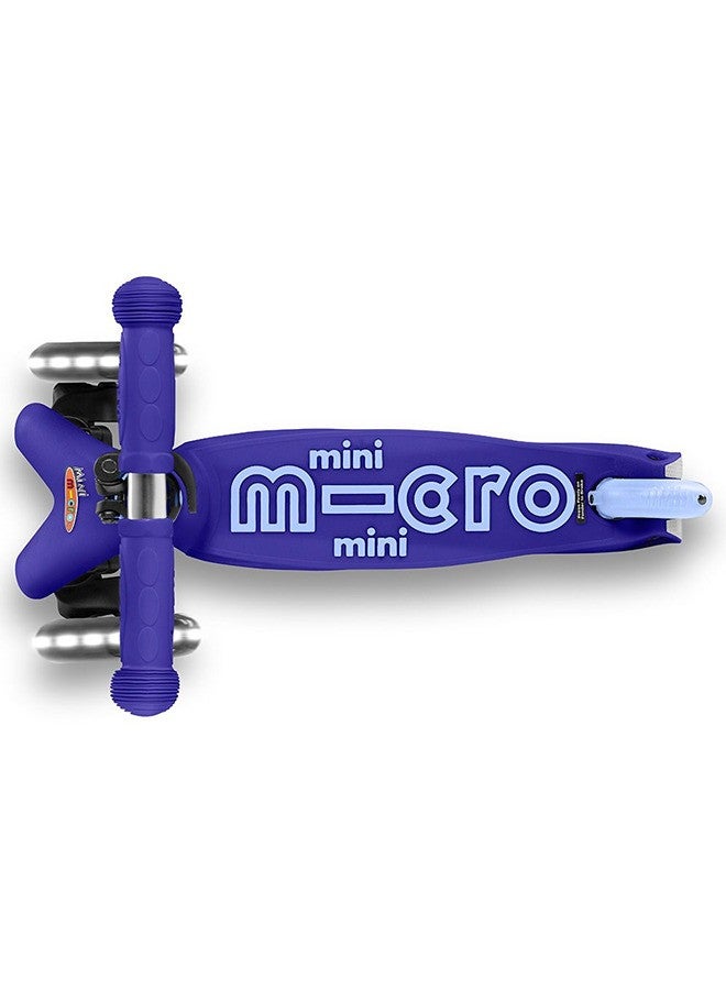 Micro - Kickboard Mini Deluxe LED Scooters - Blue | Scooters | Scooter for Boys | Scooter for Kids | Kids Scooter | Outdoor Scooter| Ride on Scooter | Scooter for Girls - Image 2