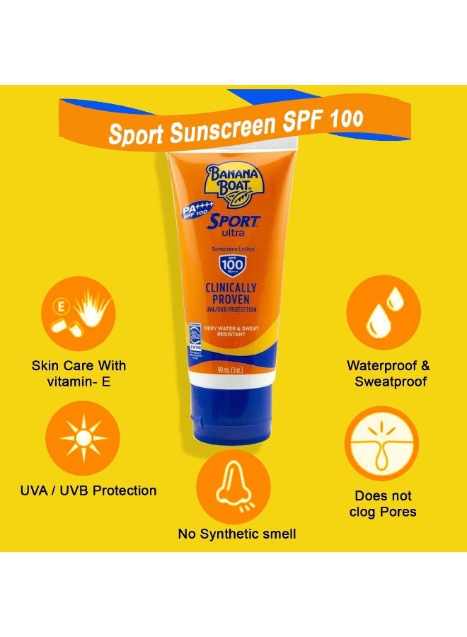 BANANA BOAT Sport Ultra Sunscreen Lotion Spf 100 - Image 2