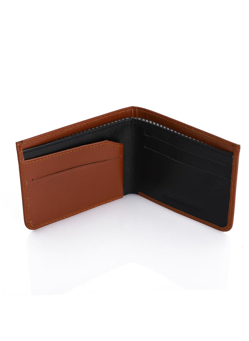 Crossland CROSSLAND Genuine Leather Slim Bifold Wallet for Men, 6 ID Slots, RFID Blocking Technology  - Image 2
