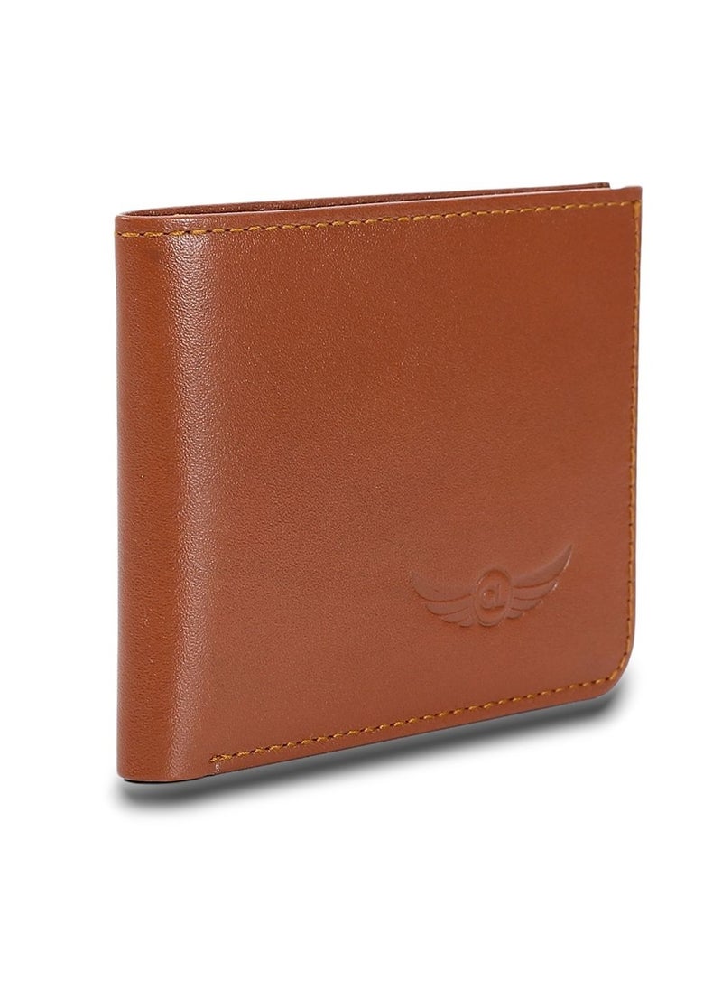 Crossland CROSSLAND Genuine Leather Slim Bifold Wallet for Men, 6 ID Slots, RFID Blocking Technology  - Image 3