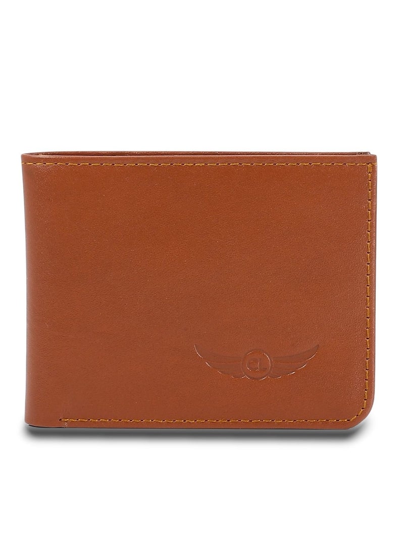Crossland CROSSLAND Genuine Leather Slim Bifold Wallet for Men, 6 ID Slots, RFID Blocking Technology  - Image 4