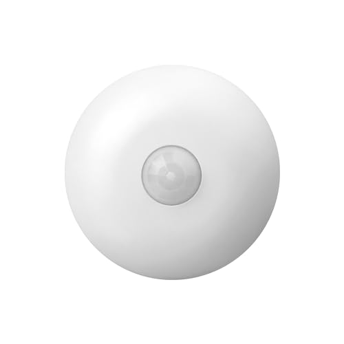 ECOELER PIR Ceiling Sensor Switch, Hard-Wired Occupancy Motion Sensor with Slim Design, 360 Degree Field of View High Bay Ceiling Motion Sensor, White, UL & FCC Listed - Image 1