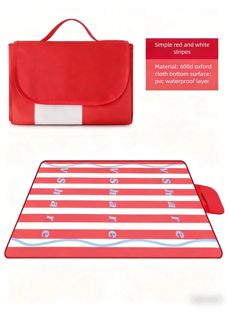 KELIO Extra Large Waterproof Picnic Blanket 150x200cm – Foldable, Portable Outdoor Mat for Camping, Beach, Park and Indoor Use - Image 1