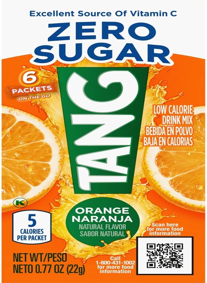 TANG ON THE GO SINGLES DRINK POWDER MIX ORANGE 6 CT - Image 1