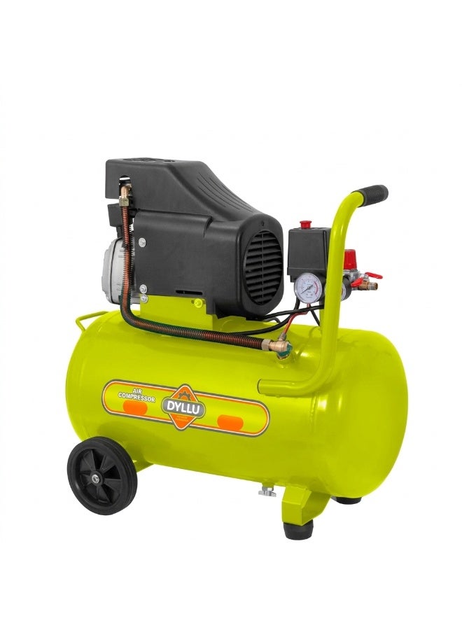 DYLLU 50L Air Compressor 2.5HP 8 Bar Oil Lubricated – Heavy Duty Portable for Car & Workshop - Image 2