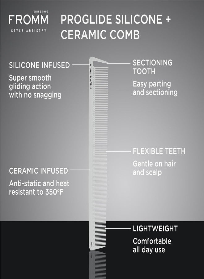 Fromm F3023 ProGlide 8.5" Cutting Comb - Image 2