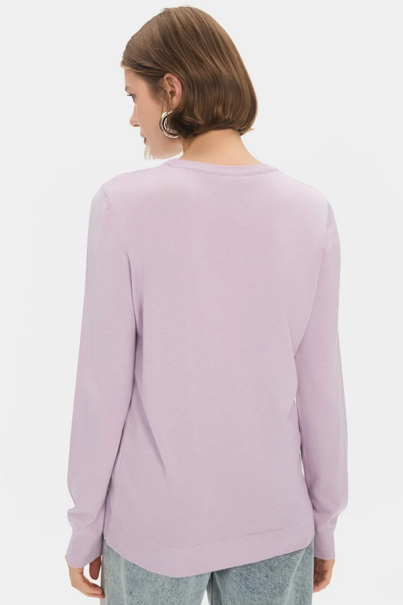 جون Women's Exclusive Crew Neck Viscose Blend Knitwear Sweater