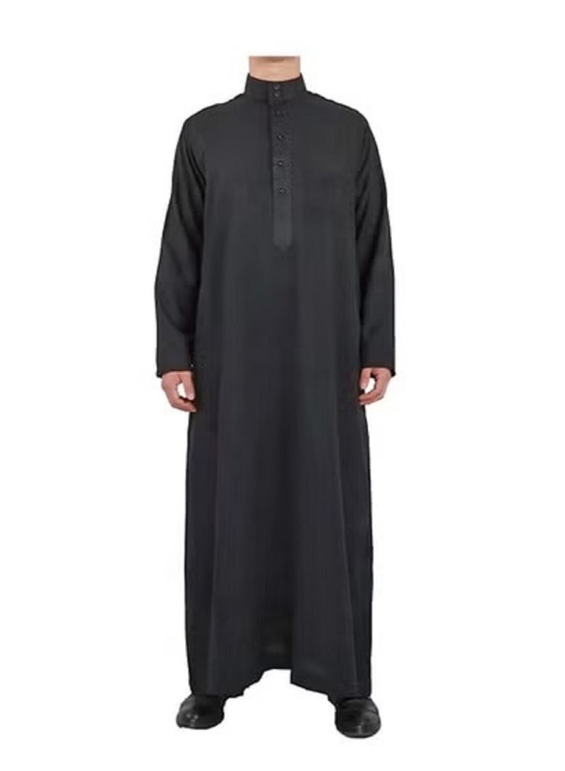 ثوب عربي رجالي بأكمام طويلة [XXXL]