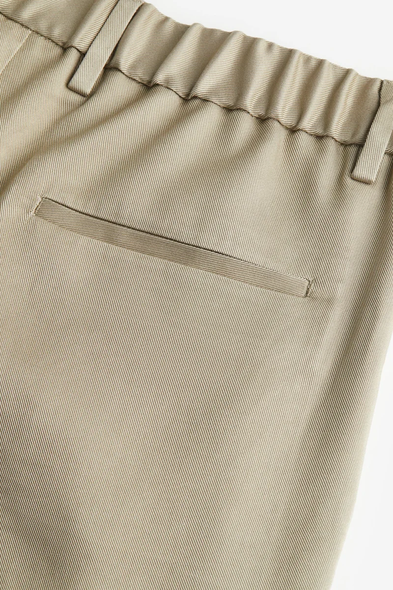 H&M Regular Fit Tailored lyocell trousers