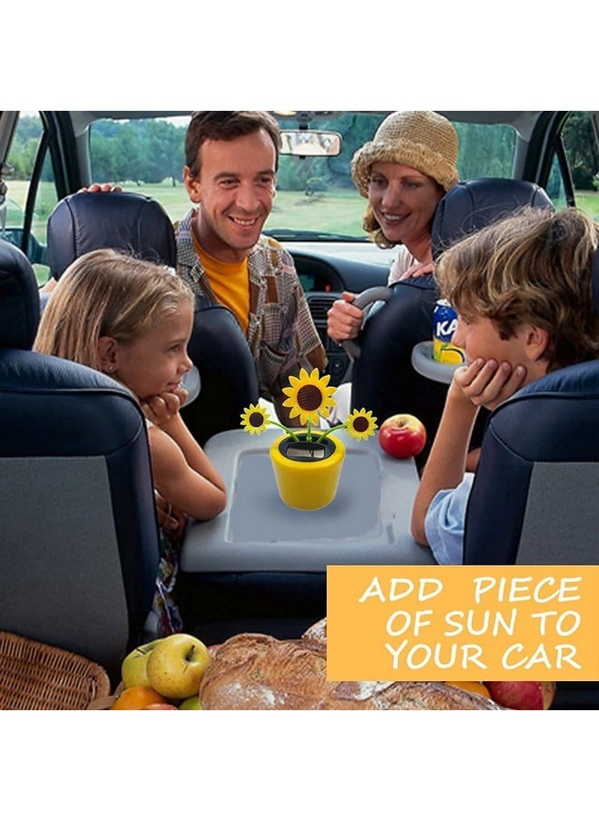 Killer's Instinct Outdoors Solar Dancing Flower Sunflower Solar Dancing Solar Toys Powered Toys Car Swinging Dancing Toy Car Windowsill Decoration Holiday Car Dashboard Office Home Desk Decor  - Image 5