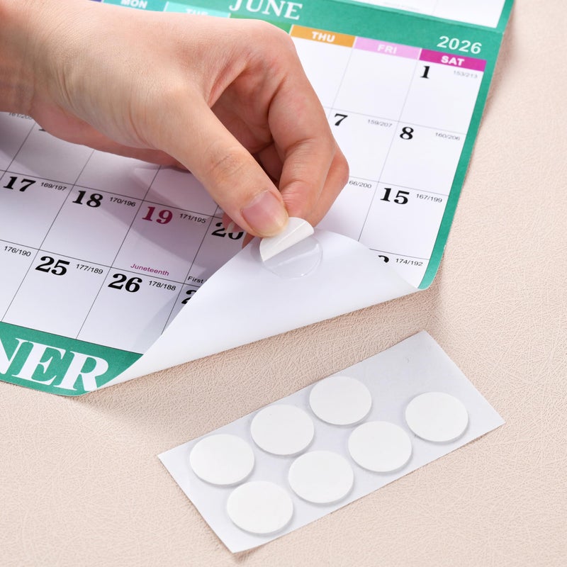 Artfan 2026 Yearly Wall Calendar - 2026 Calendar, JAN.2026 - DEC.2026, 34.8" x 22.8" (Open), Yearly Wall Calendar 2026, 2026 Calendars Vertical, One Page for Organizing - Colorful Lump - Image 4