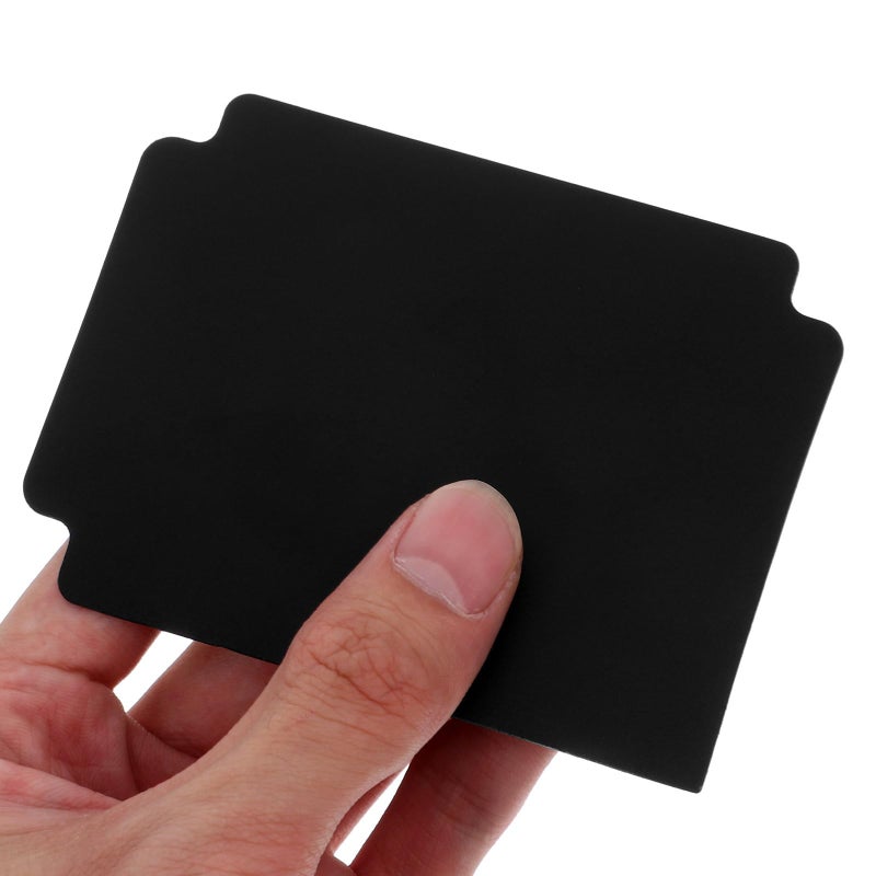 فواصل بطاقات التداول من PVC المضادة للماء مقاس 5 × 3 بوصة، ألسنة فهرس بلاستيكية غير شفافة، عبوة من 10 قطع - Image 4