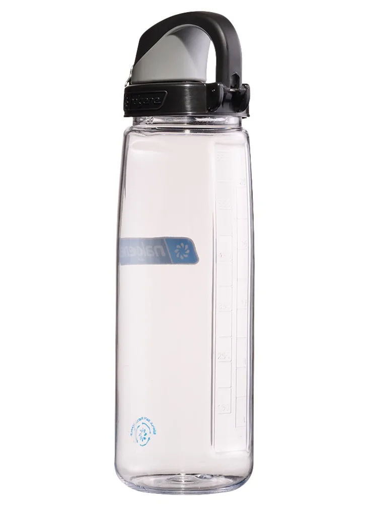 Nalgene Nalgene USA 700ml OTF Tritan Renew Bottle Clear w/Black Sustain