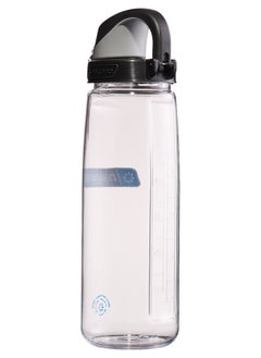 Nalgene Nalgene USA 700ml OTF Tritan Renew Bottle Clear w/Black Sustain  - Image 2