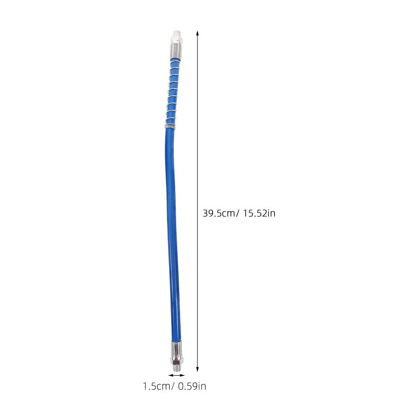 Flexible Grease Hose Quick-connect Grease Hose Flex Hose With Spring Guard For Vehicle Maintenance Mechanical Lubrication - Image 3