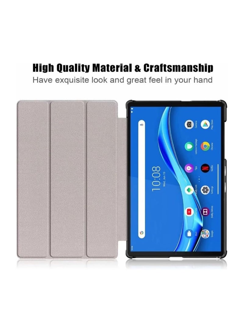 عام غلاف واقي متوافق مع Lenovo Tab M10 FHD Plus TB-X606F/TB-X606X 10.3 بوصة، غلاف لوحي مزود بحامل مغناطيسي قابل للطي، غطاء واقي لـ Lenovo Tab M10 FHD Plus. - Image 2