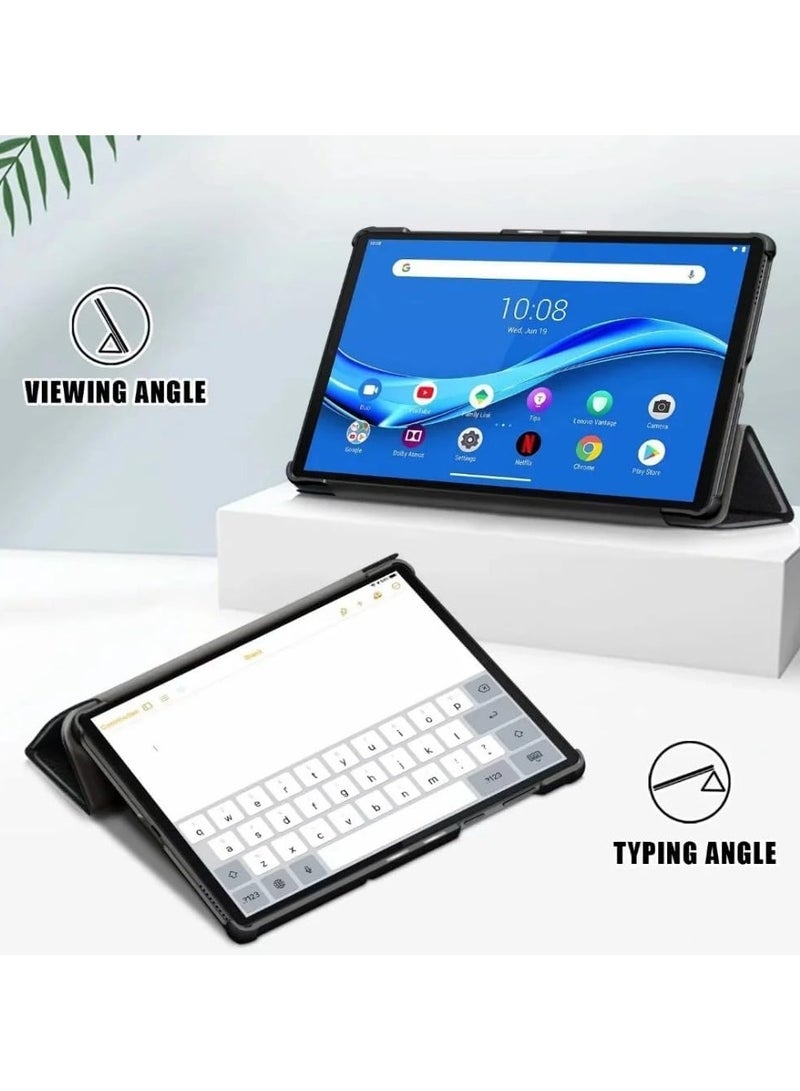 عام غلاف واقي متوافق مع Lenovo Tab M10 FHD Plus TB-X606F/TB-X606X 10.3 بوصة، غلاف لوحي مزود بحامل مغناطيسي قابل للطي، غطاء واقي لـ Lenovo Tab M10 FHD Plus. - Image 4