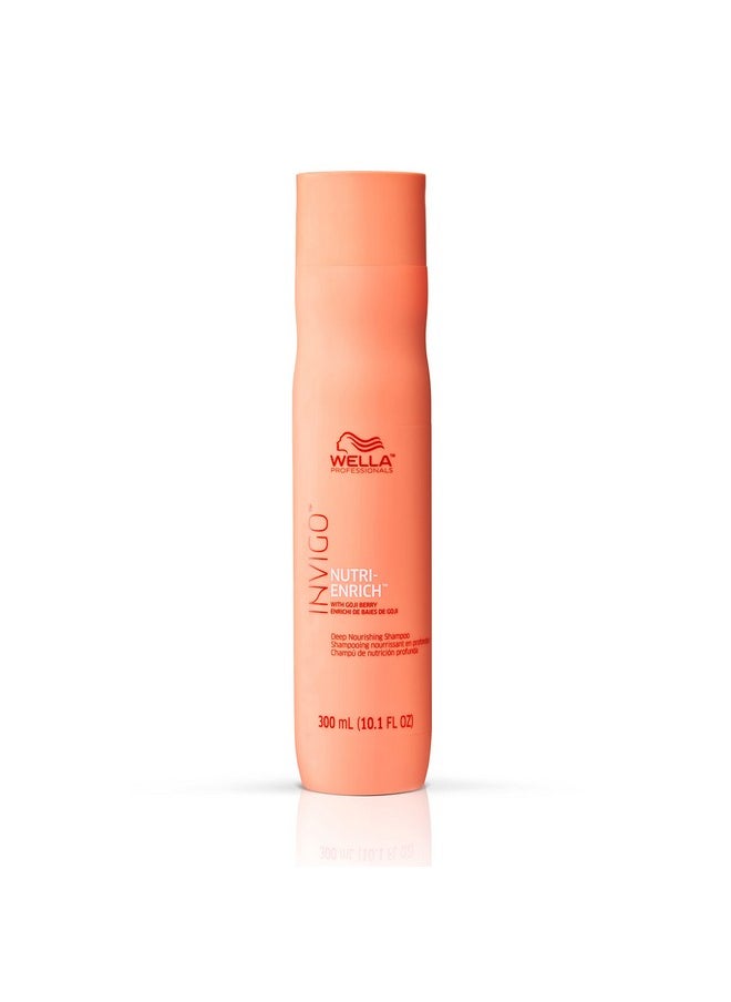 Wella Professionals Invigo Nutrienrich Shampoo Deep Nourishing Shampoo For Dry & Damaged Hair 10.1 Oz  - Image 1