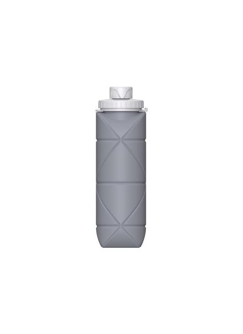 Elegant Collapsible Water Bottles Leakproof Valve Reusable BPA Free Silicone Foldable Travel Water Bottle .