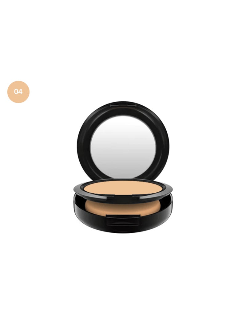 إيلفا بودرة وجة احترافية ضد الماء فاصل 04 + كريم أساس ثابت لتوحيد لون البشرة  فاونديشن  يدوم طويلاً ويتميز بتركيبته الخفيفة والمريحة التي تمنح بشرتك تغطية كاملة ومتجانسة مع الحفاظ على مظهر طبيعي دون تكتل أو بهتان ومثالي لجميع أنواع البشرة 30 مل فاصل  04 - Image 3