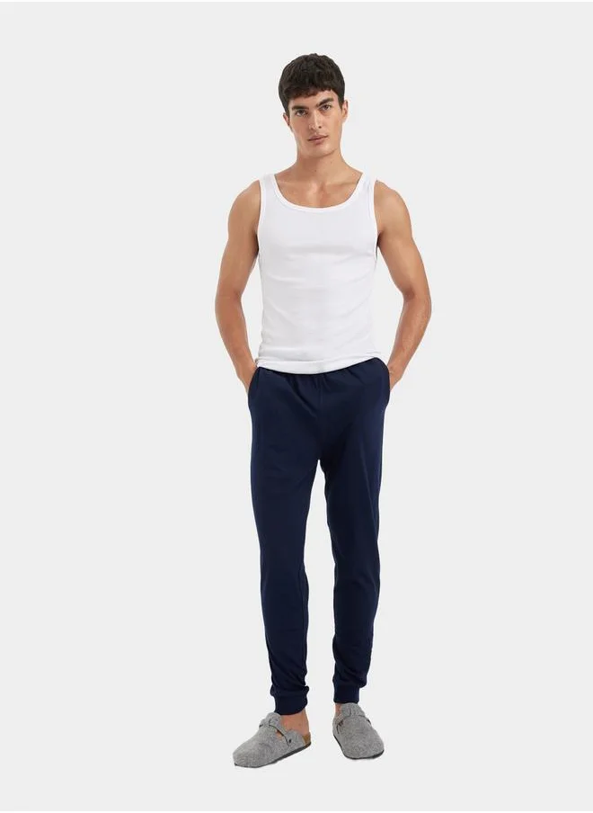 DeFacto Regular Fit Drawstring Joggers with Pockets by Styli