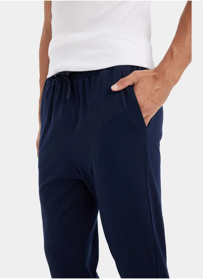 DeFacto Regular Fit Drawstring Joggers with Pockets by Styli