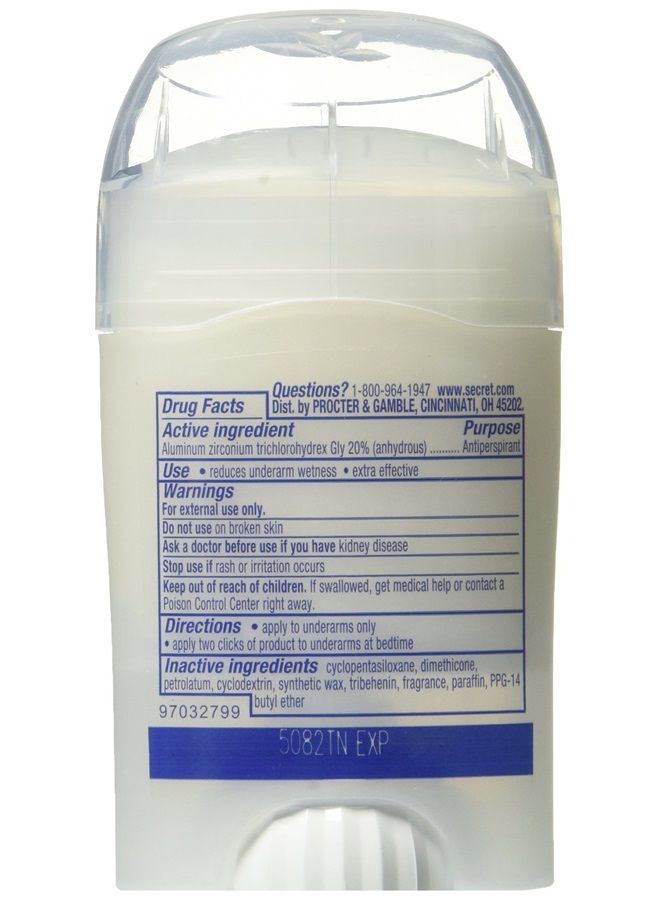 Secret Clinical Strength Soft Solid Antiperspirant and Deodorant, Light and Fresh Scent, 1.6 Ounce (Pack of 3) - Image 2