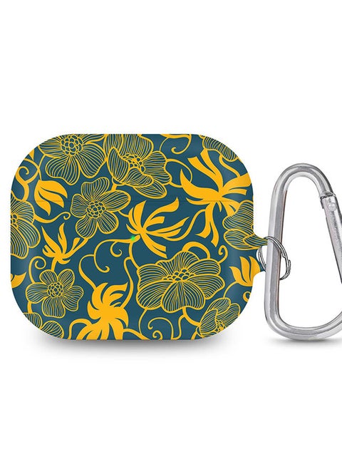 StylePods Case for Airpods 3rd Gen Case With Anti-Lost Keychain - Euro Pattern