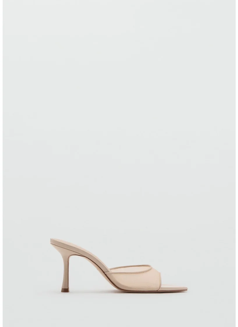 MANGO Casual Pepym Heel Sandals