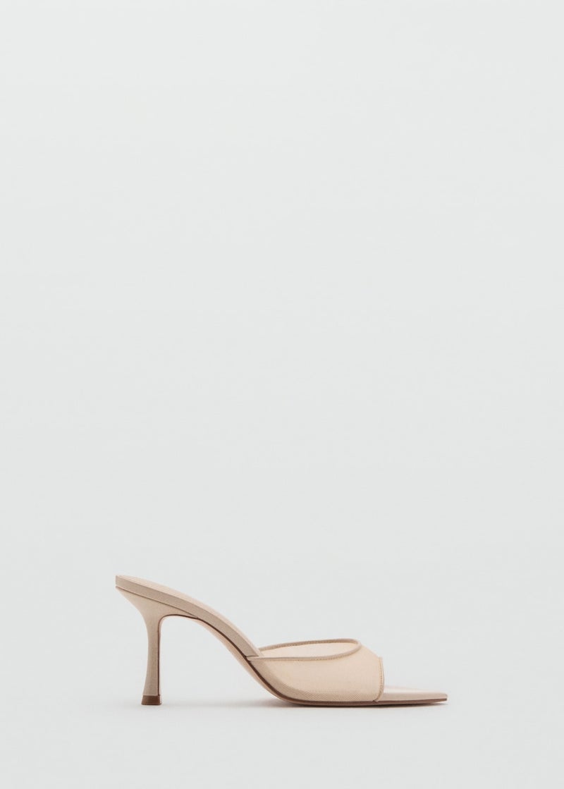 MANGO Casual Pepym Heel Sandals  - Image 1