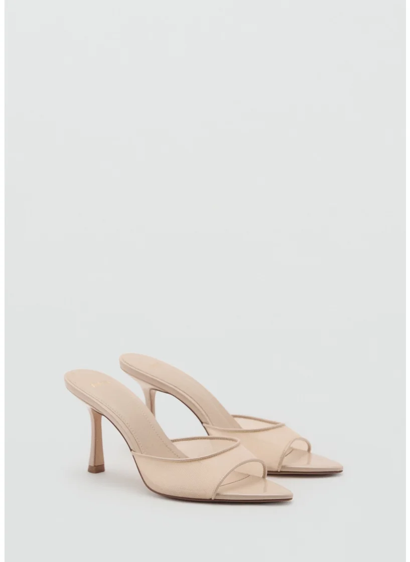 MANGO Casual Pepym Heel Sandals