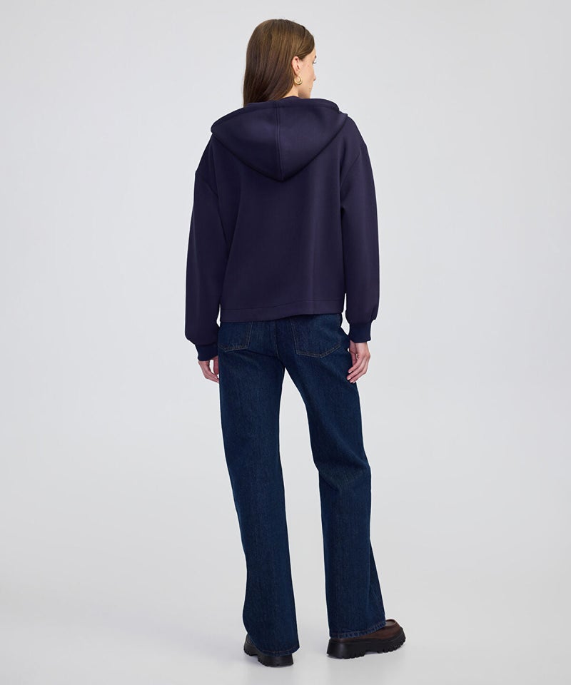 Ipekyol Mixed Hooded Sweatshirt - Image 5