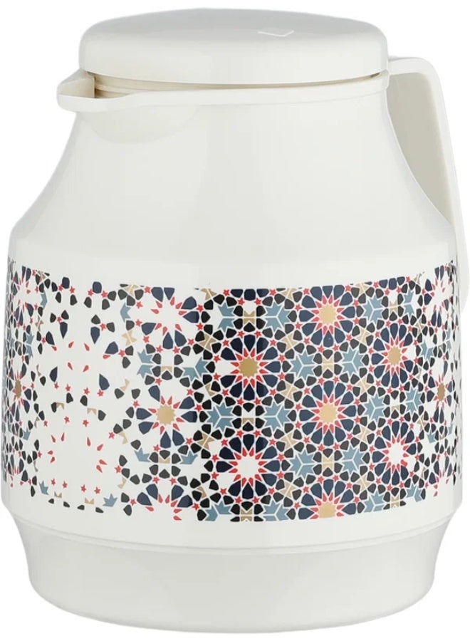 helios Thermos, 1 Liter, Glass Inner Container - Multicolor - Image 3