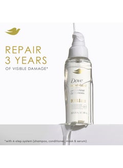 Dove Dove Serum Bond Strength for Chemically Damaged Hair with Bio-Protein Care Technology and Peptide Complex 3.3 Fl Oz  - Image 2