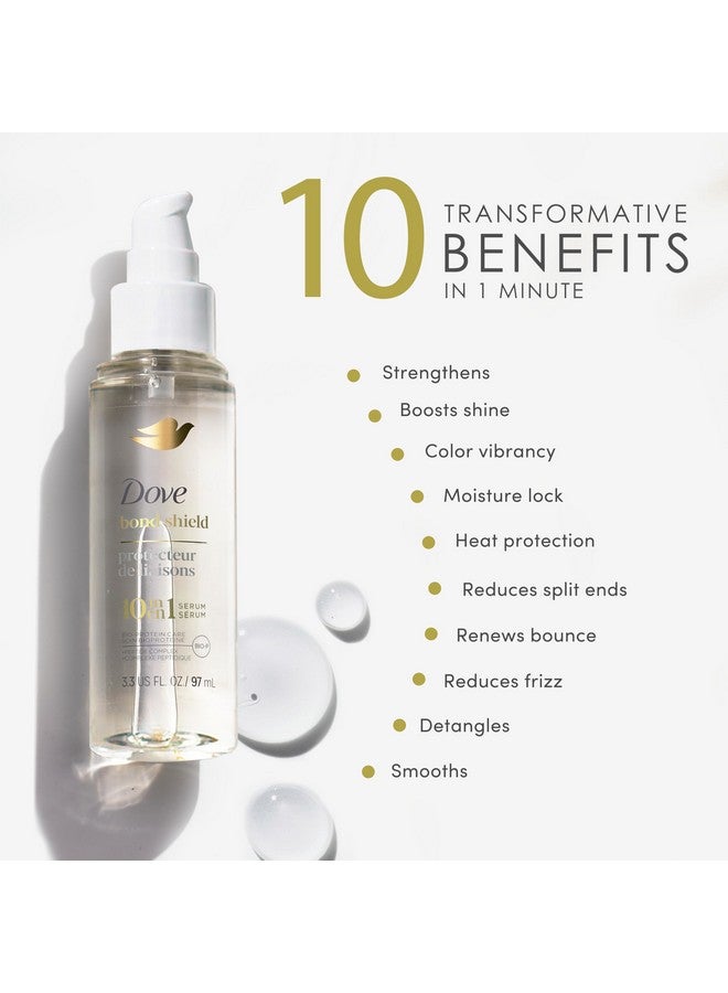 Dove Serum Bond Strength for Chemically Damaged Hair with Bio-Protein Care Technology and Peptide Complex 3.3 Fl Oz - Image 4