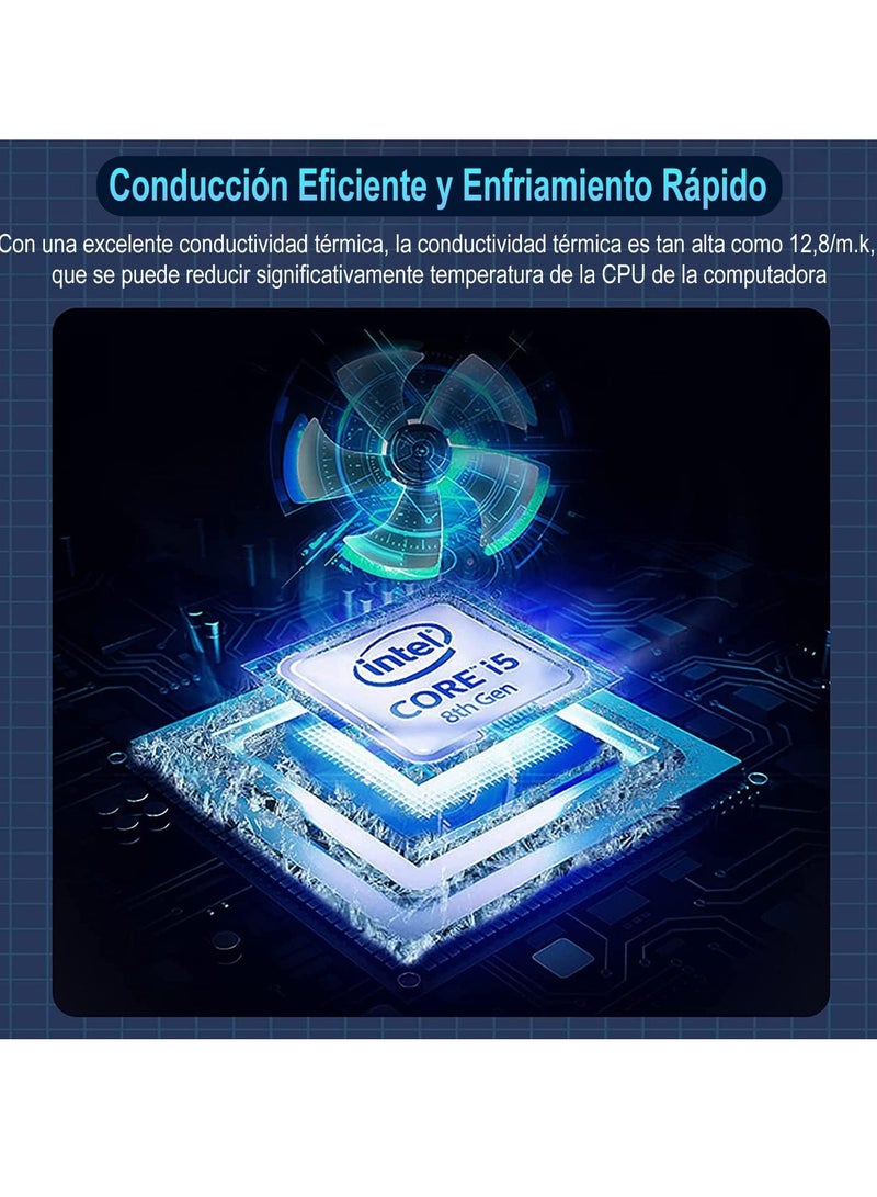 Professional Thermal Paste (4 g) for Cooling All Processors (CPU, GPU - PC, PS4, Xbox), Thermal Paste Thermal Conductivity up to 12.8 / m.k, Long Lasting, Non-Conductive, Non-Capacitive - Image 2