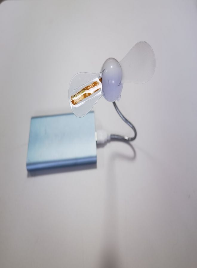 TCJ USB LED fan “Allah” fluorescent word Mini fan Desk fan Car fan Travel fan Small fan Table fan - Image 4