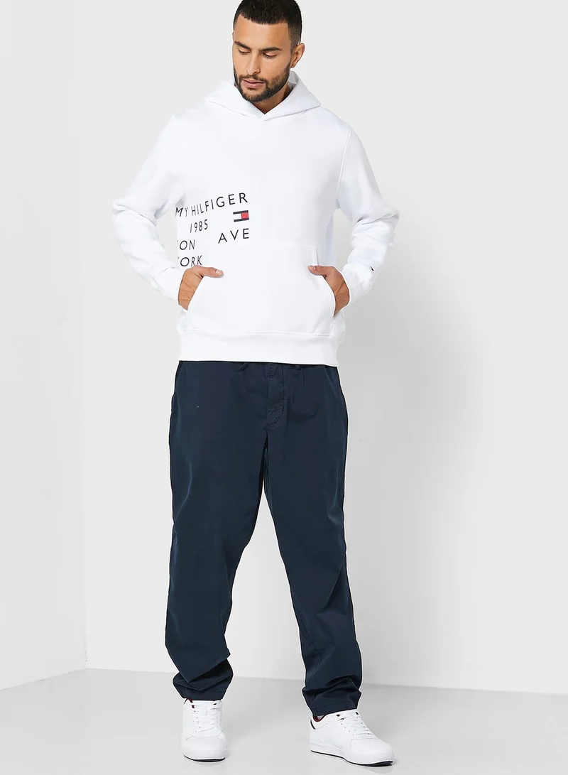 TOMMY HILFIGER Logo Printed Hoodie