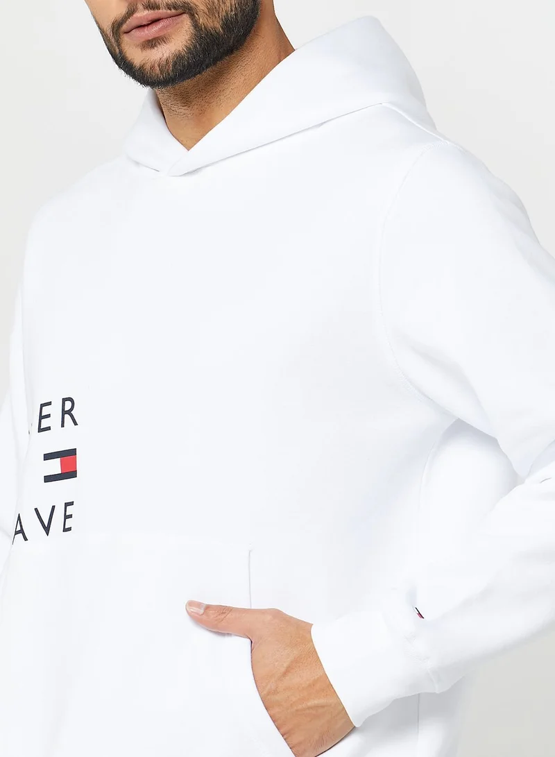 TOMMY HILFIGER Logo Printed Hoodie
