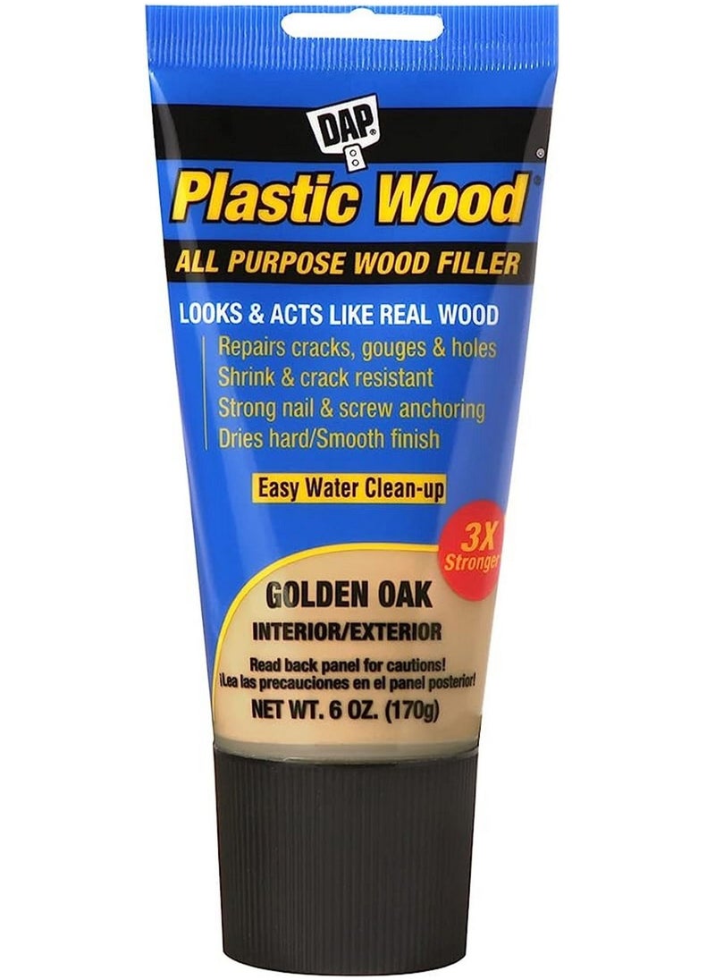 Dap - Plastic Wood Golden Oak Wood Filler 170 G - Image 1