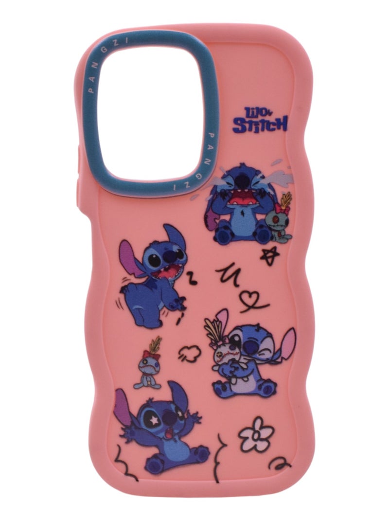 STITCH Plastic Back Cover For Xiaomi Redmi Note 12 - Multicolour - Image 1