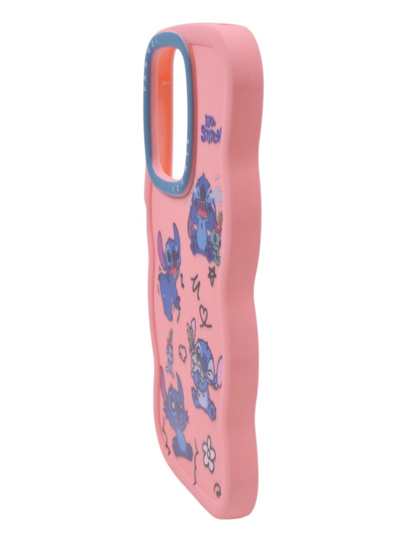 STITCH Plastic Back Cover For Xiaomi Redmi Note 12 - Multicolour - Image 3