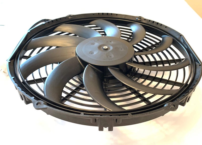 SPAL سبال 30101522 مروحة سحب 12 بوصة شفرات منحنية 12 فولت عالية الأداء 1226 cfm VA10-AP50/C-61A - Image 3